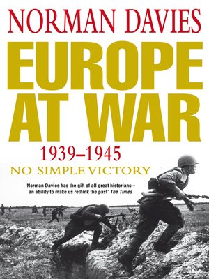 cover image of Europe at War 1939-1945